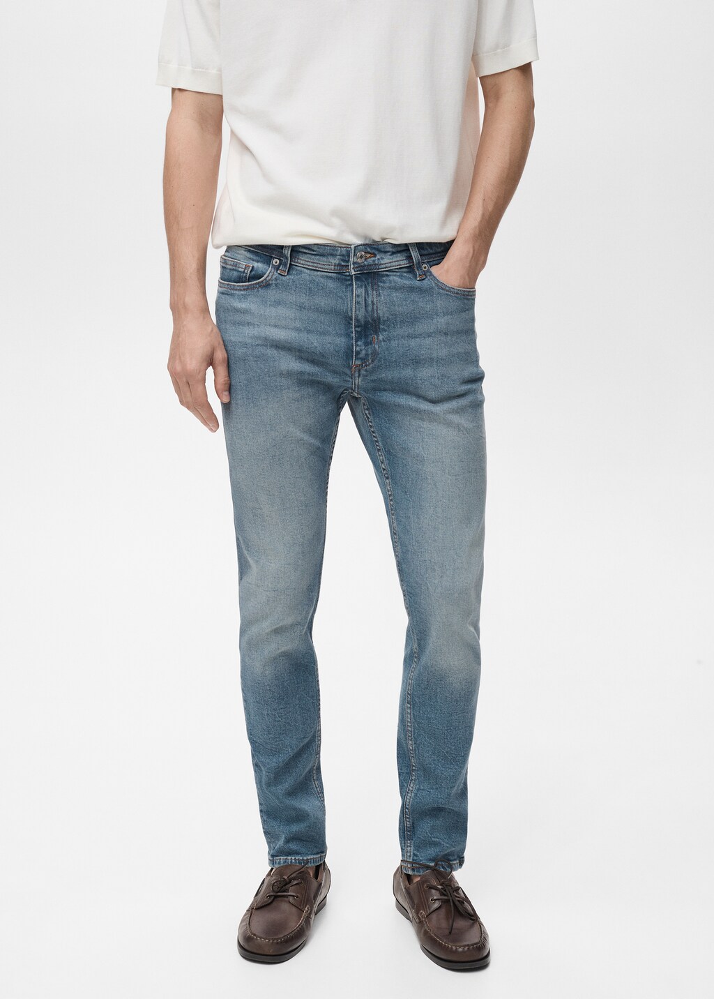 Slim fit black Jan jeans - Black denim