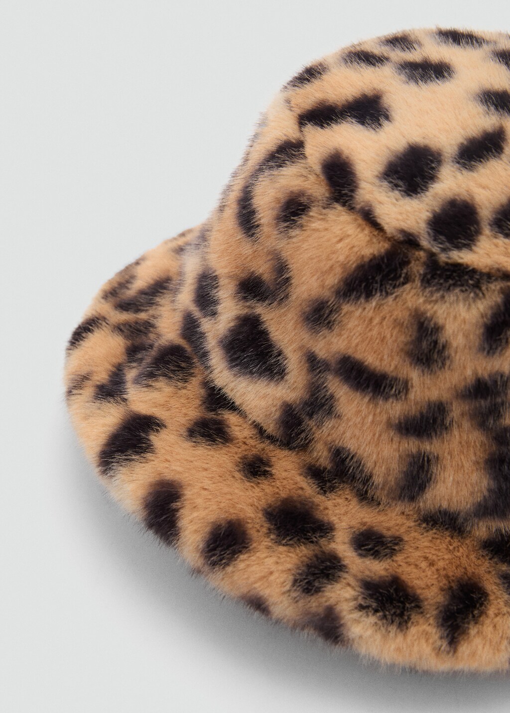 Leopard bucket hat - Brown