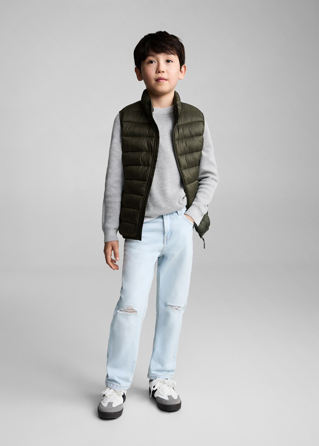 Quilted gilet - Dark Navy