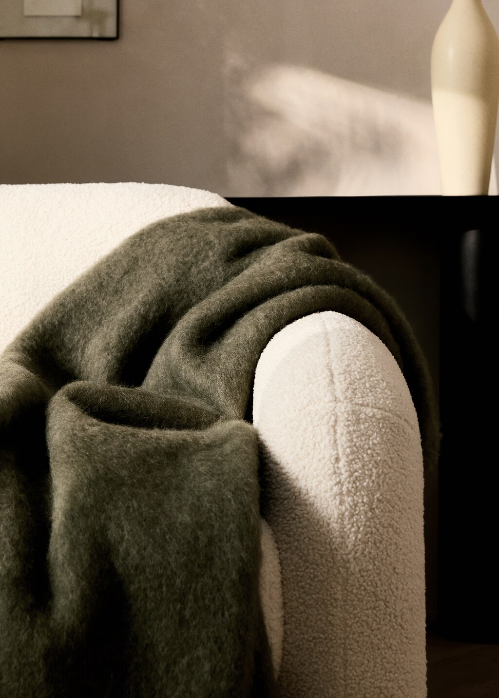 Blanket/plaid karol - Medium Pink