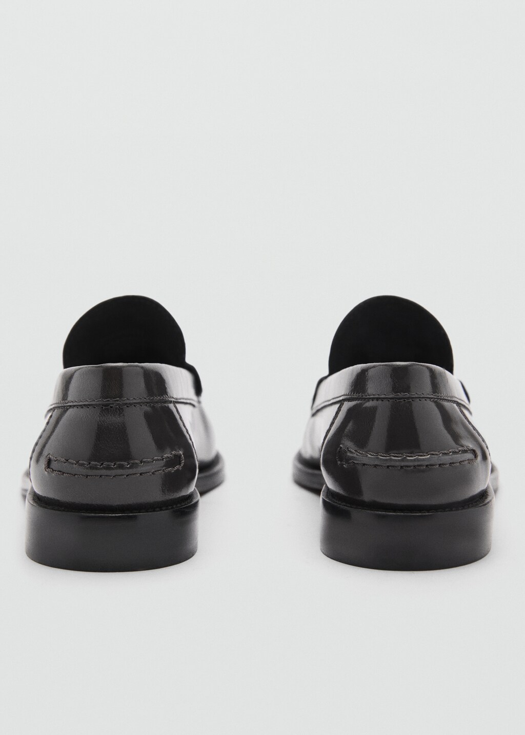 Leather loafers - Ecru
