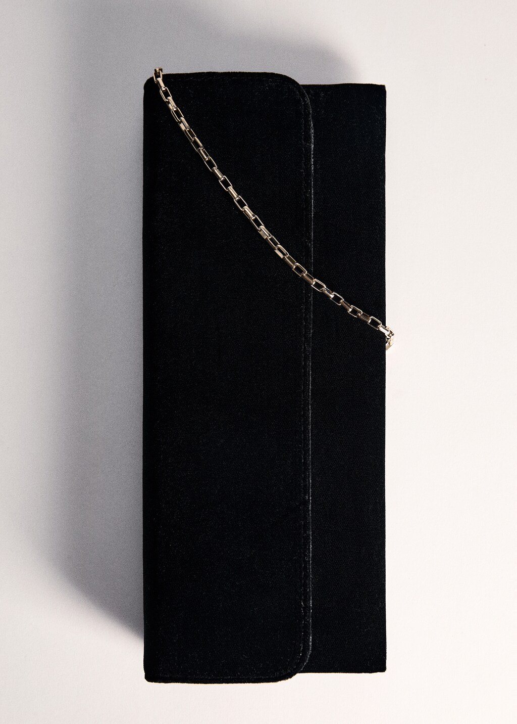 Flap chain bag - Black