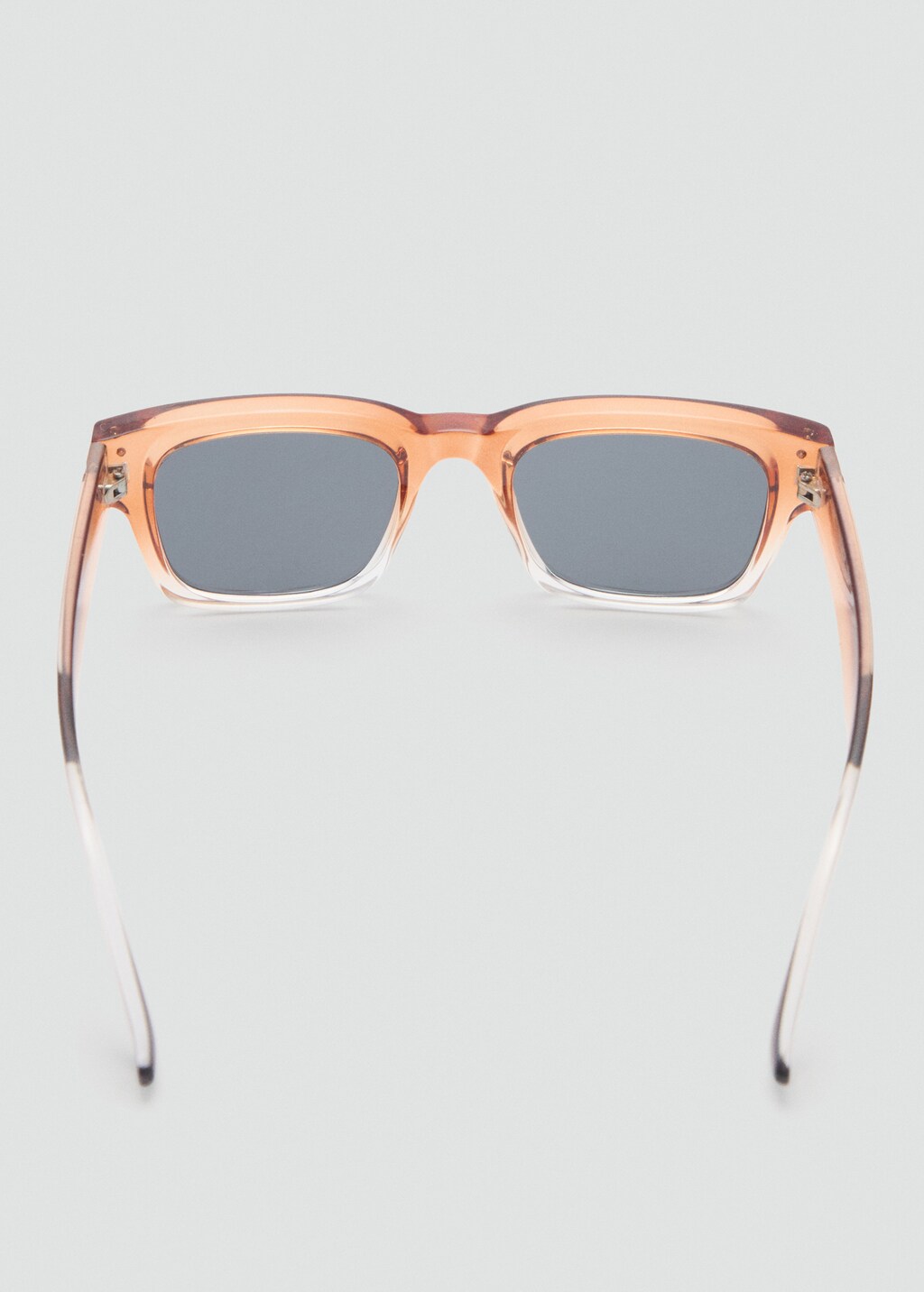 Gradient-frame sunglasses - Ochre