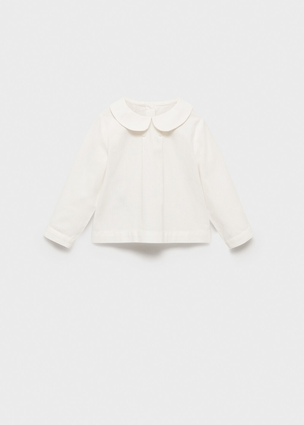 Babydoll collar blouse - Off White