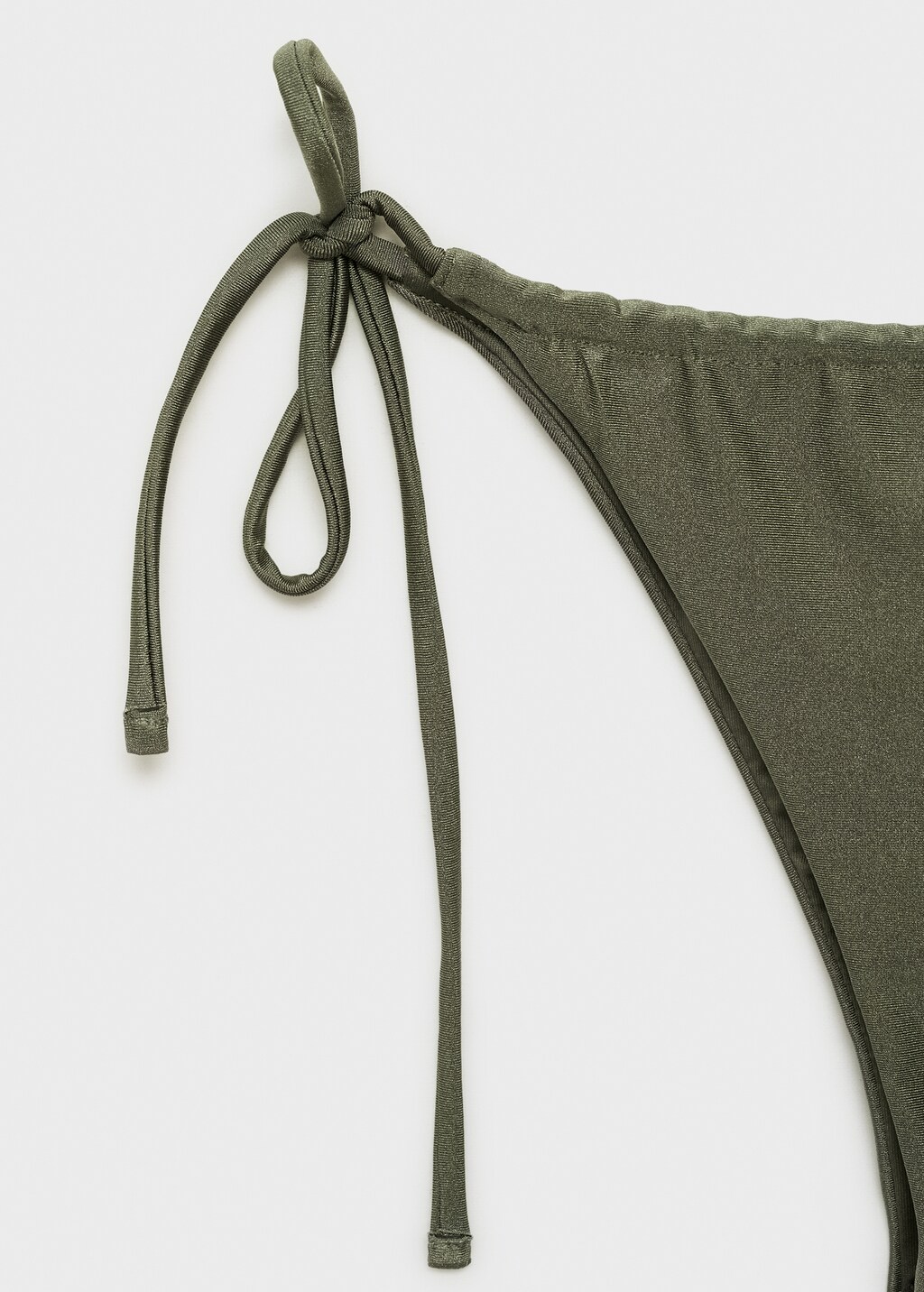 Bikini bottoms with bows - Khaki