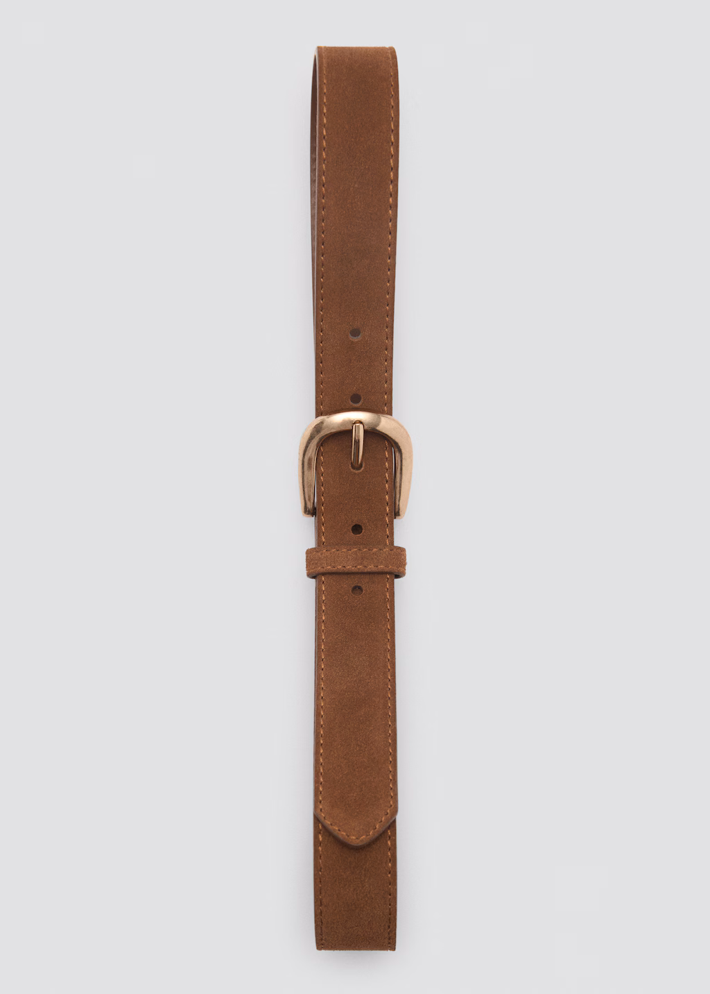 Suede belt - Black