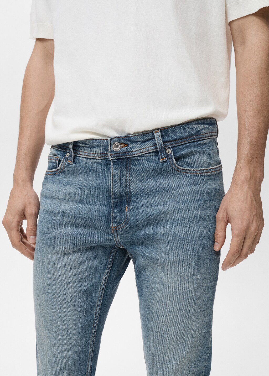 Slim fit black Jan jeans - Black denim