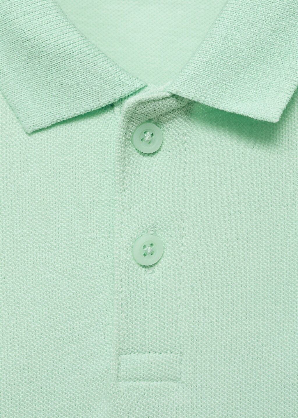 Short-sleeve knitted polo shirt - Off White