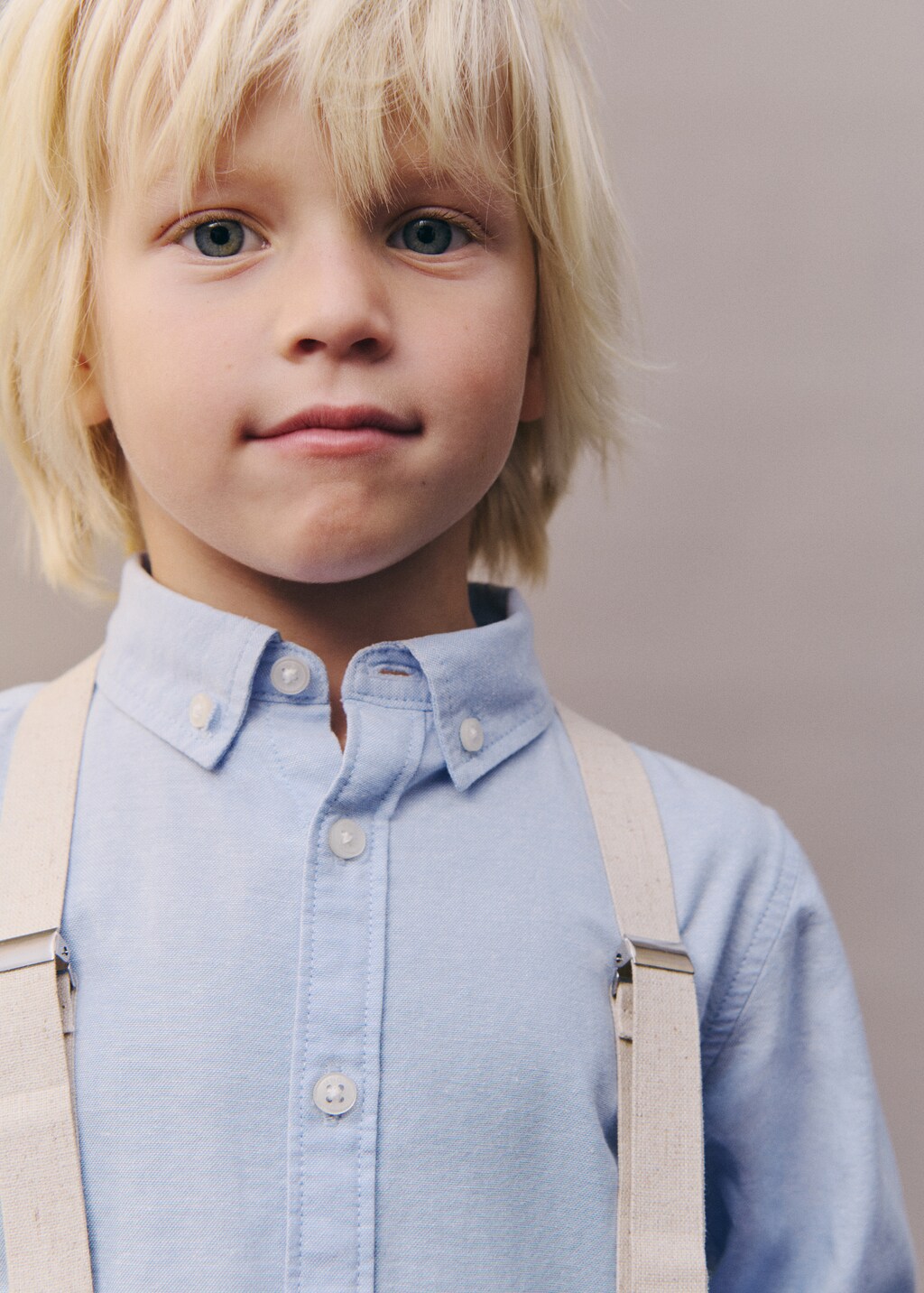 Adjustable elastic braces - Sand