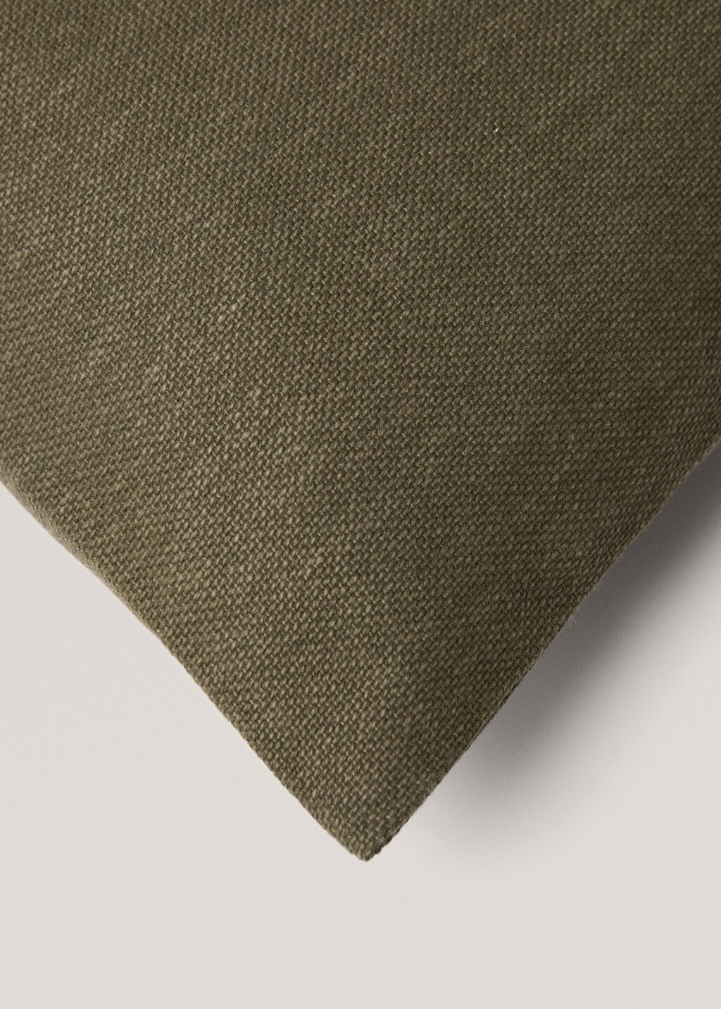 100% cotton cushion cover 30x50cm - Sand