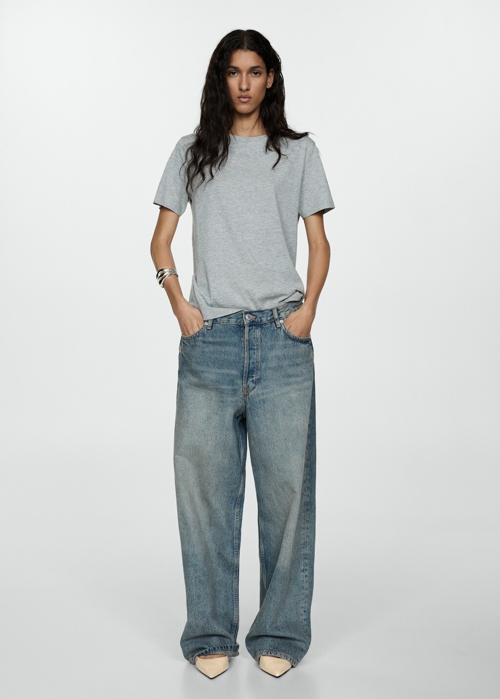 sling back heel shoes - Pastel Yellow