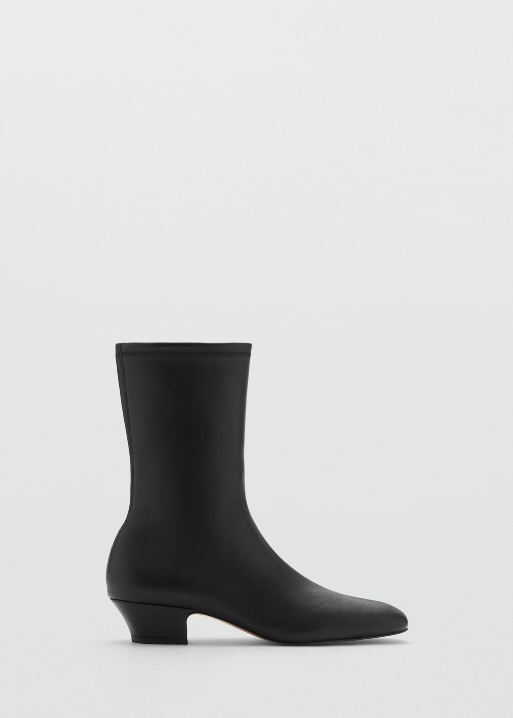 Soft leather boots - Black