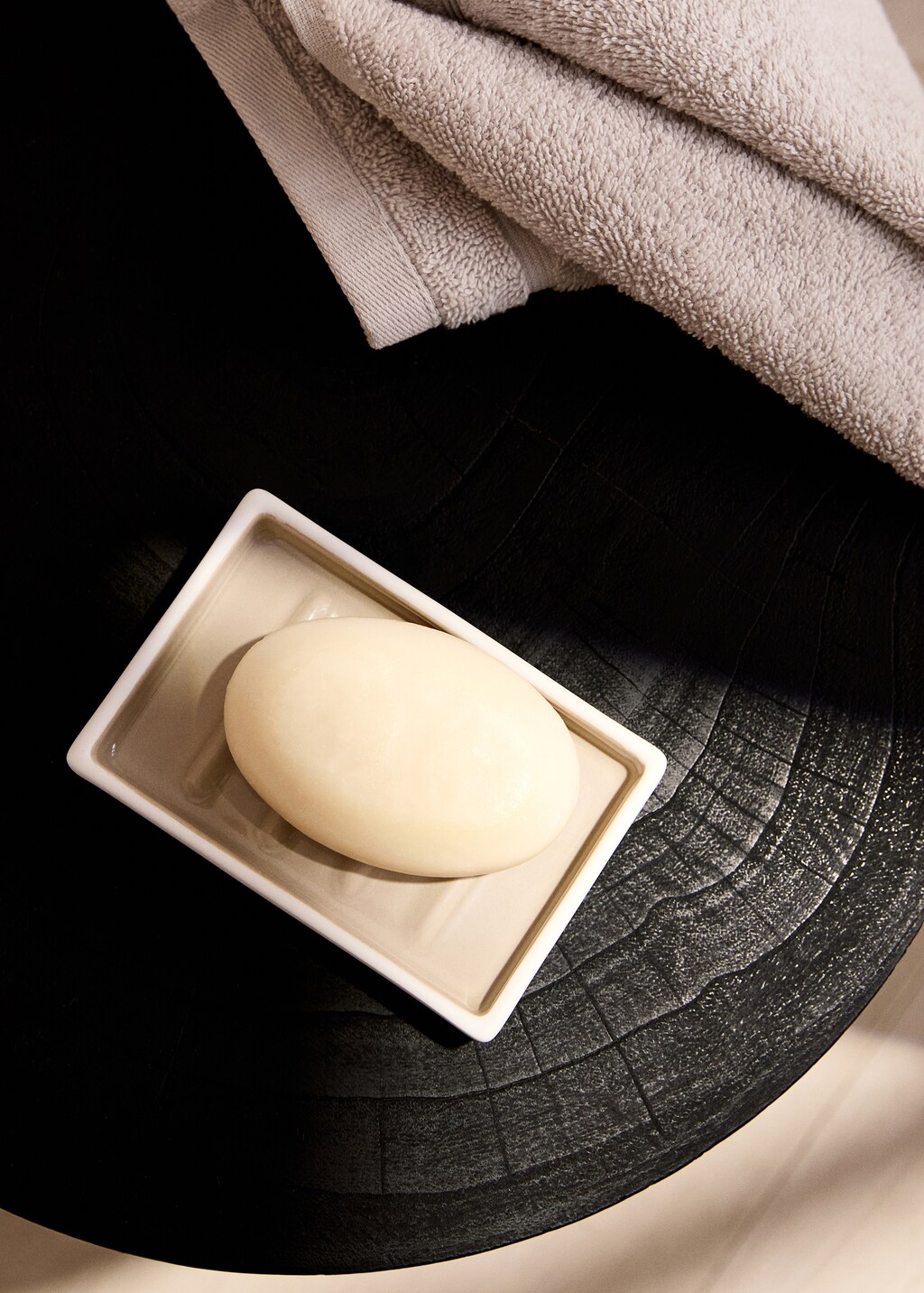 Soap holder bimat - White