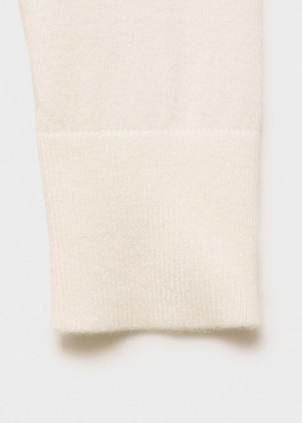 Perkins neck knitted sweater - Black