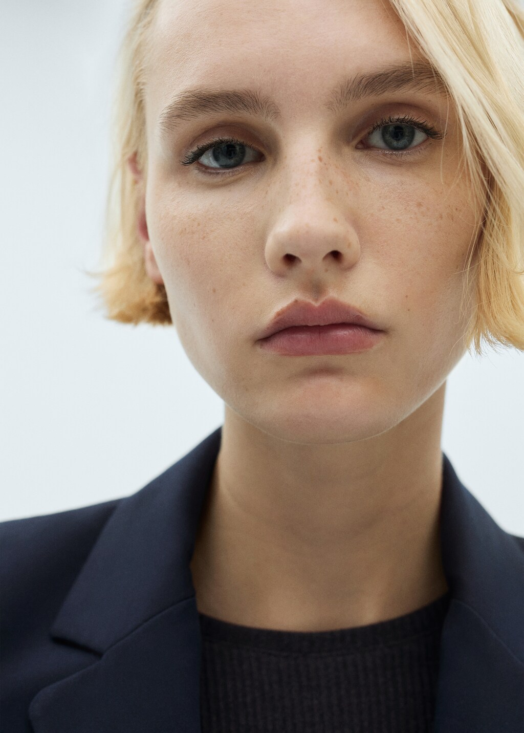 Fitted suit jacket - Light/Pastel Grey