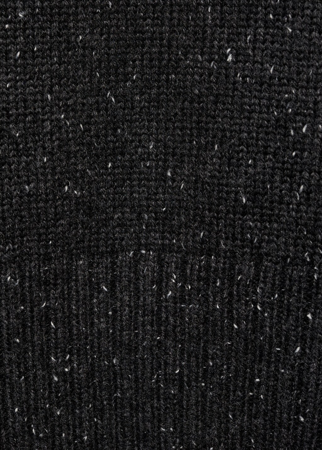 V-neck knitted gilet - Medium Heather Grey