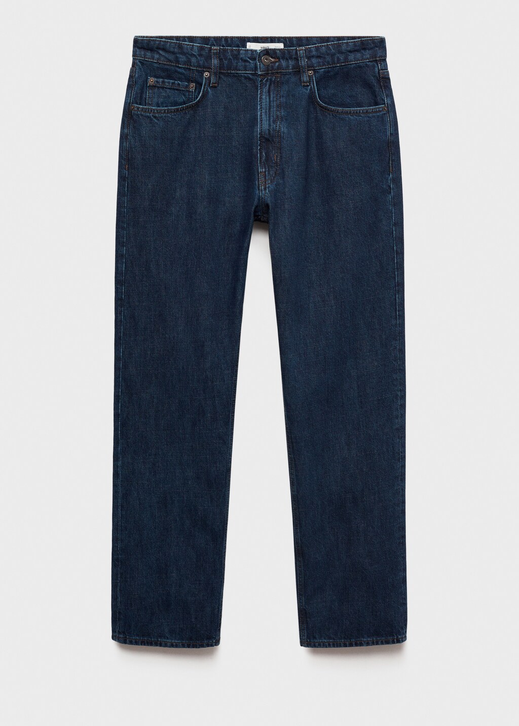 Moby straight-fit black jeans - Black denim