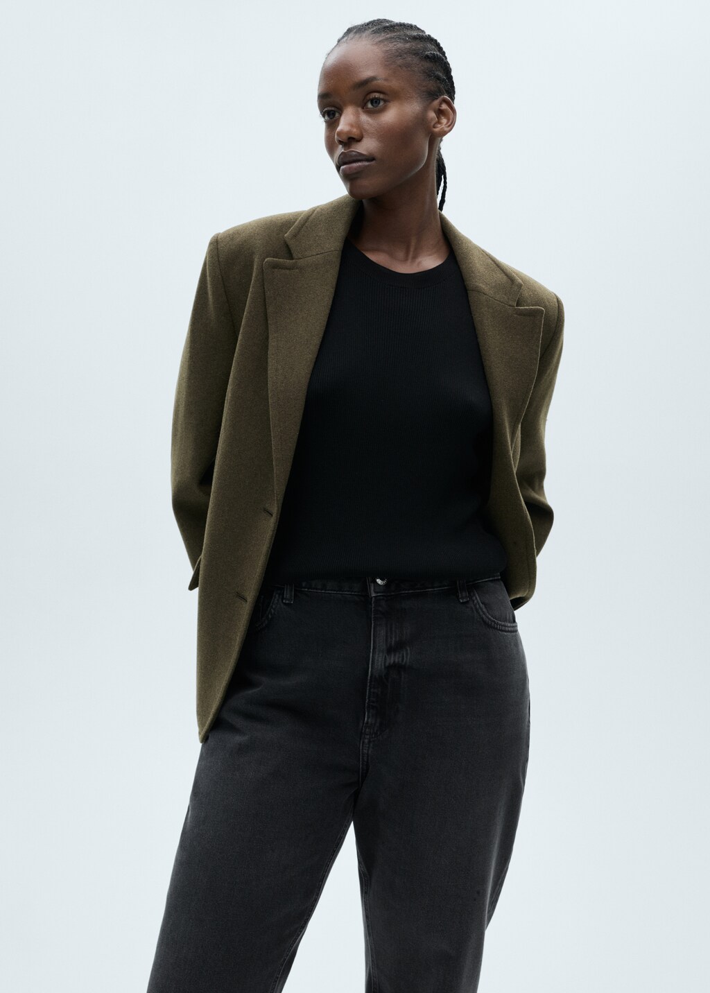 Mom2000 high-rise jeans - Medium Blue