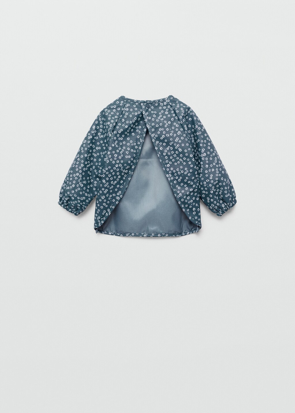 Printed bib - Blue