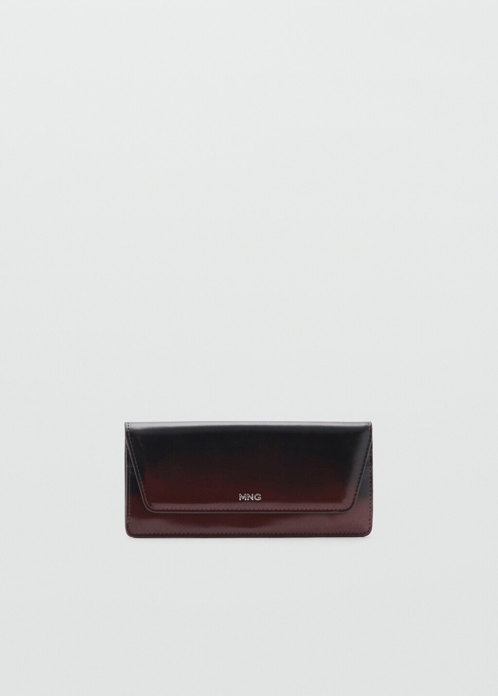 Gradient effect wallet - Burgundy