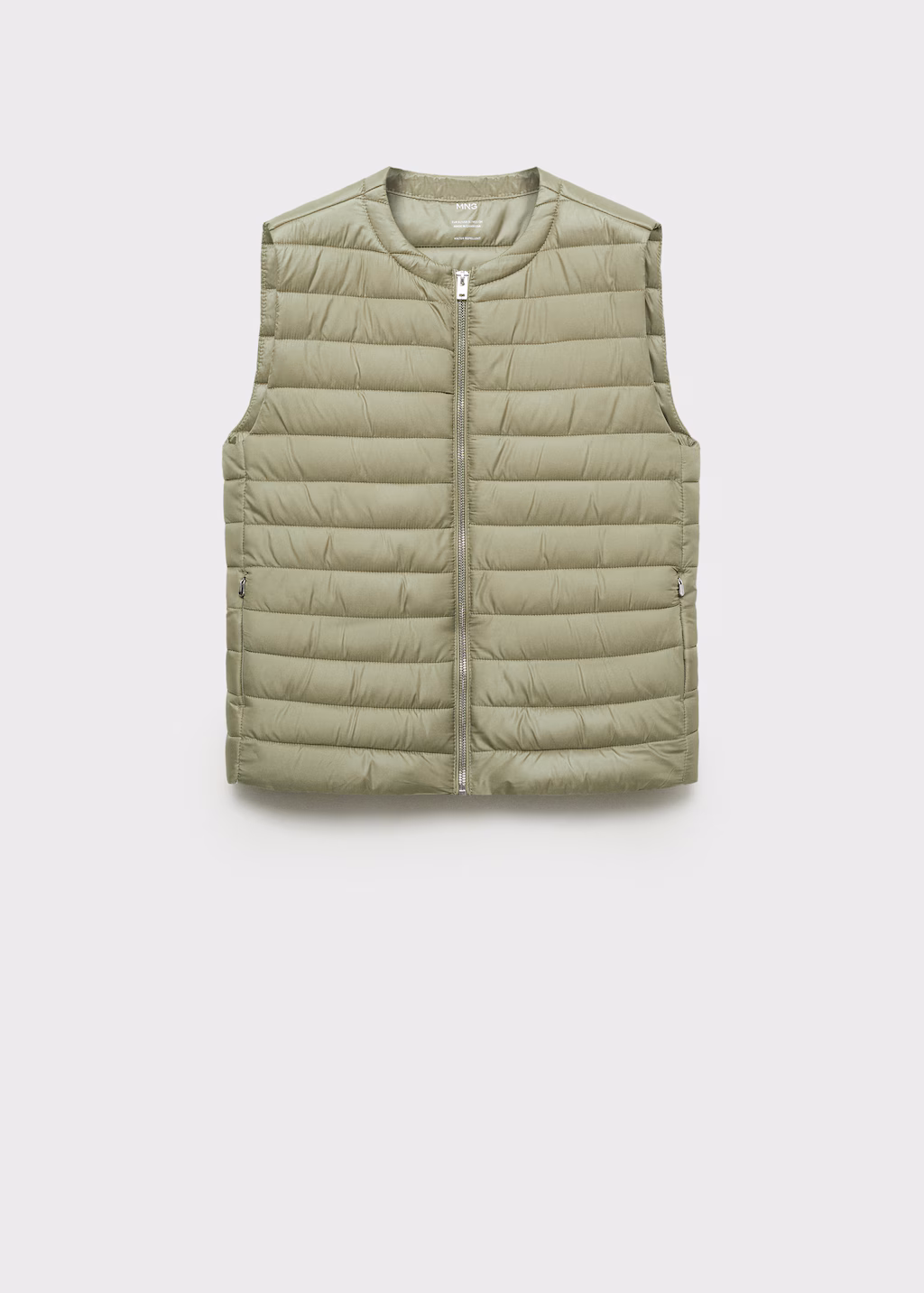 Quilted gilet - Black