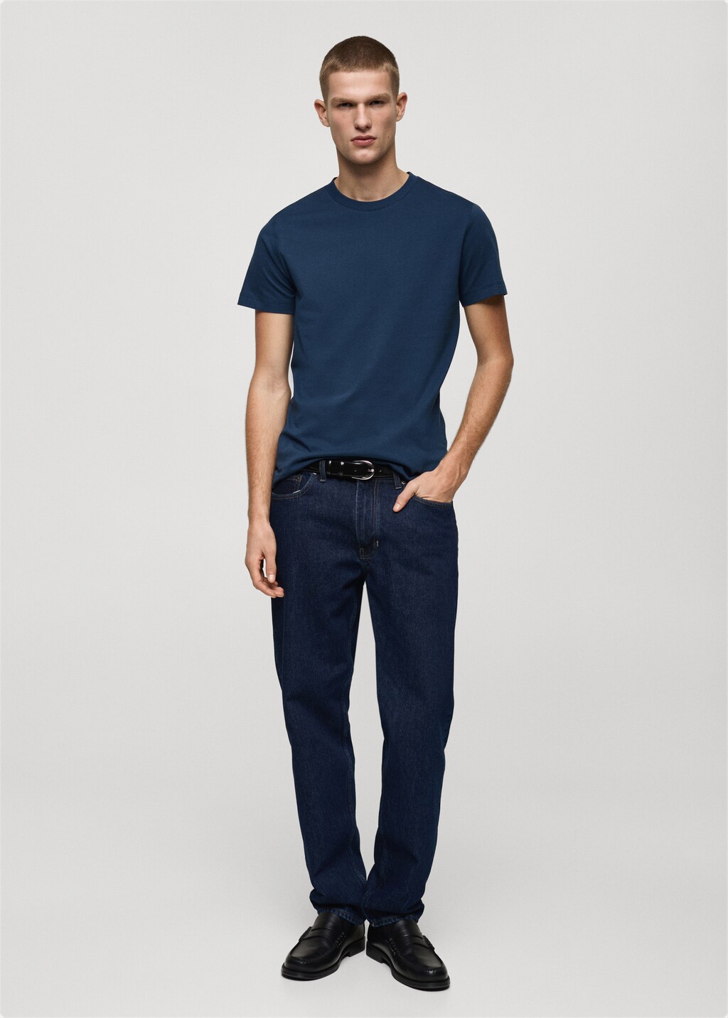 100% cotton slim-fit t-shirt - Green