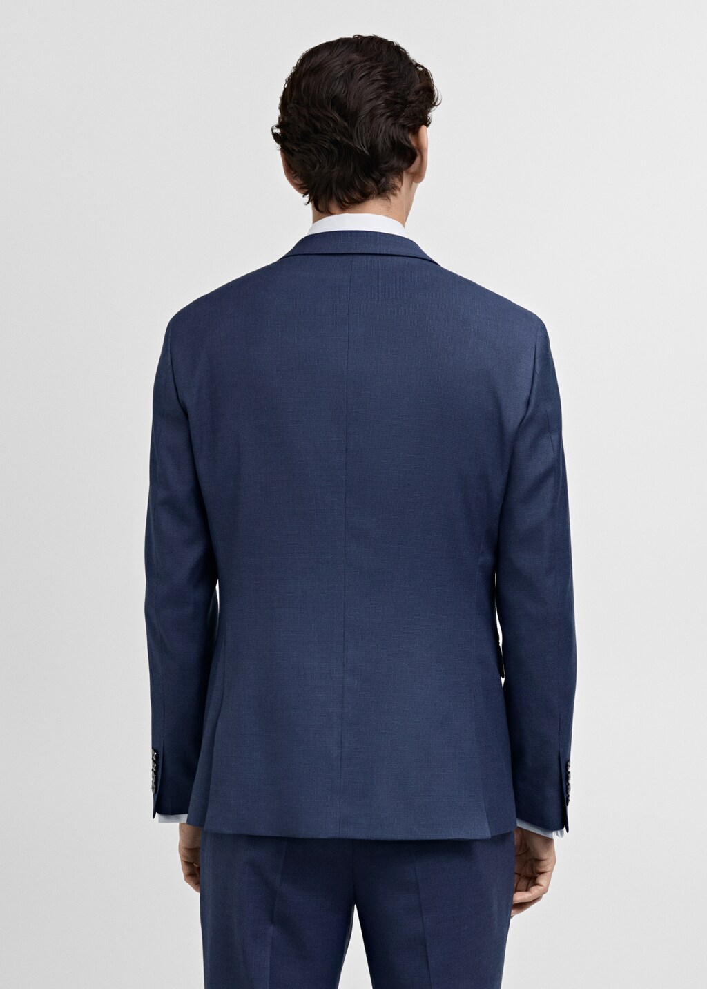 Super slim-fit suit jacket in stretch fabric - Grey