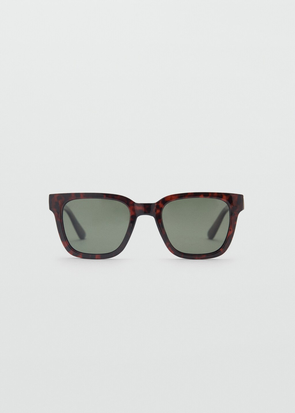 Rectangular polarised sunglasses - Black