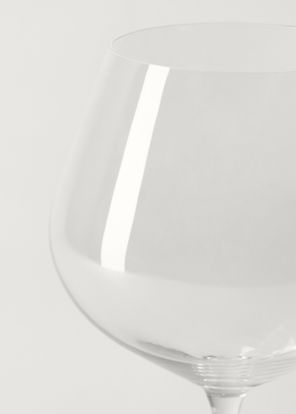 Stem glass violin - Ice Grey