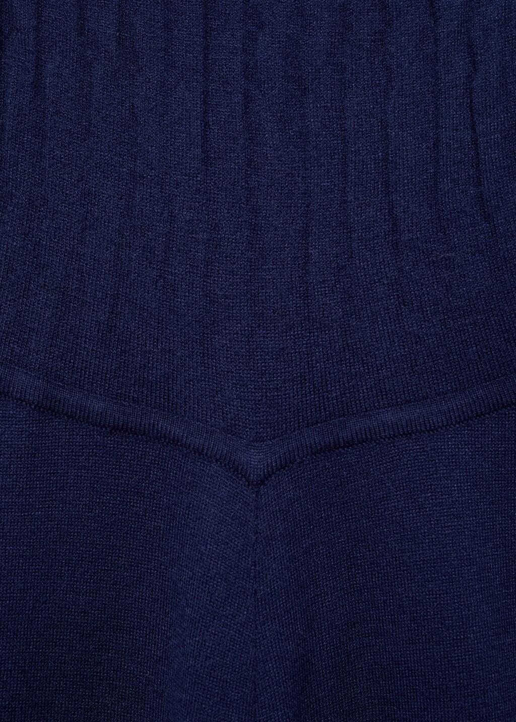 Wideleg knitted maternity trousers - Charcoal