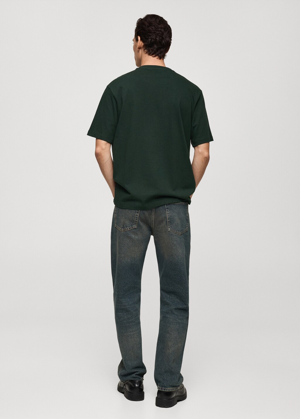 Heavy weight relaxed fit T-shirt - Dark Navy