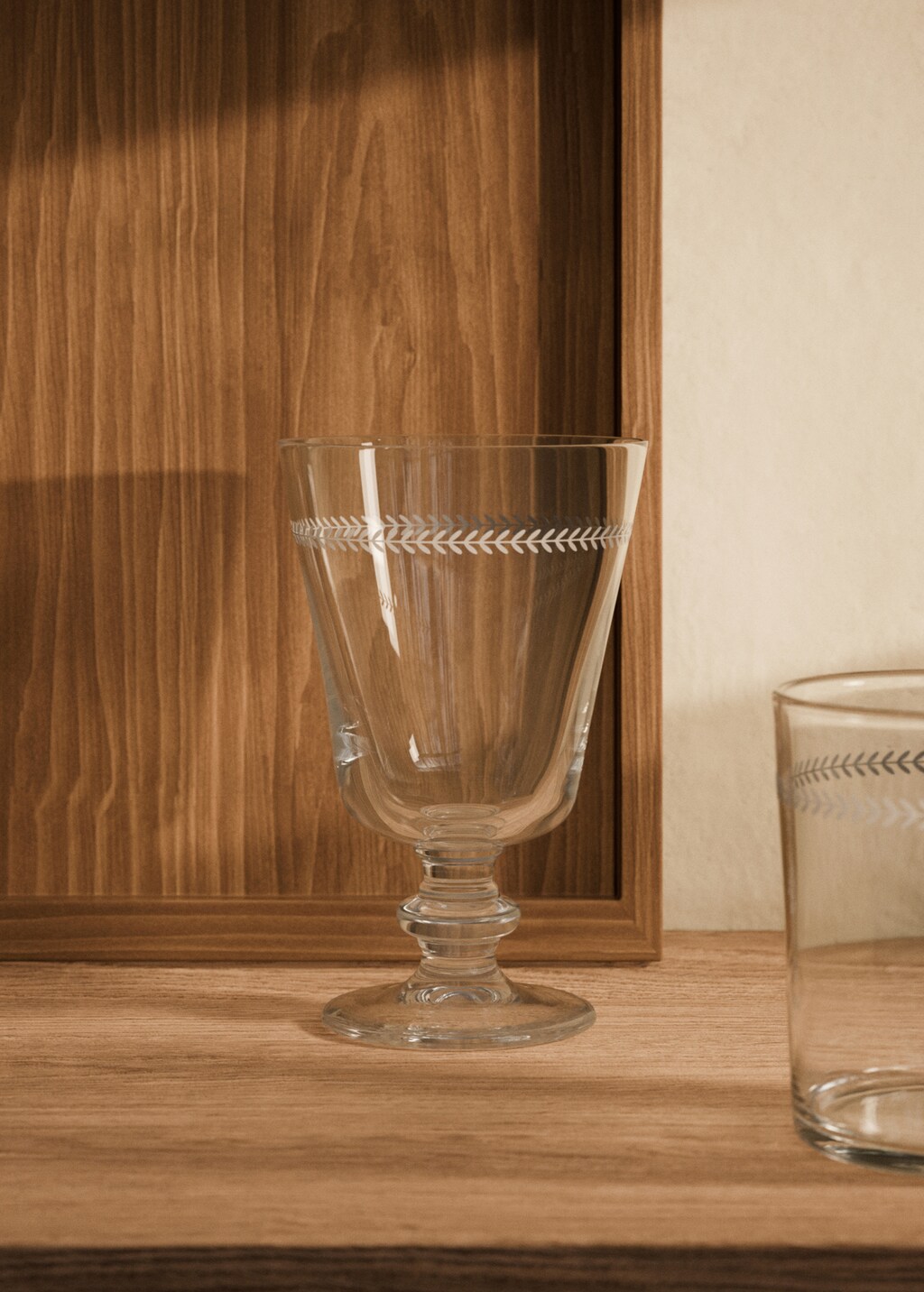 Stem glass espiga - Ice Grey