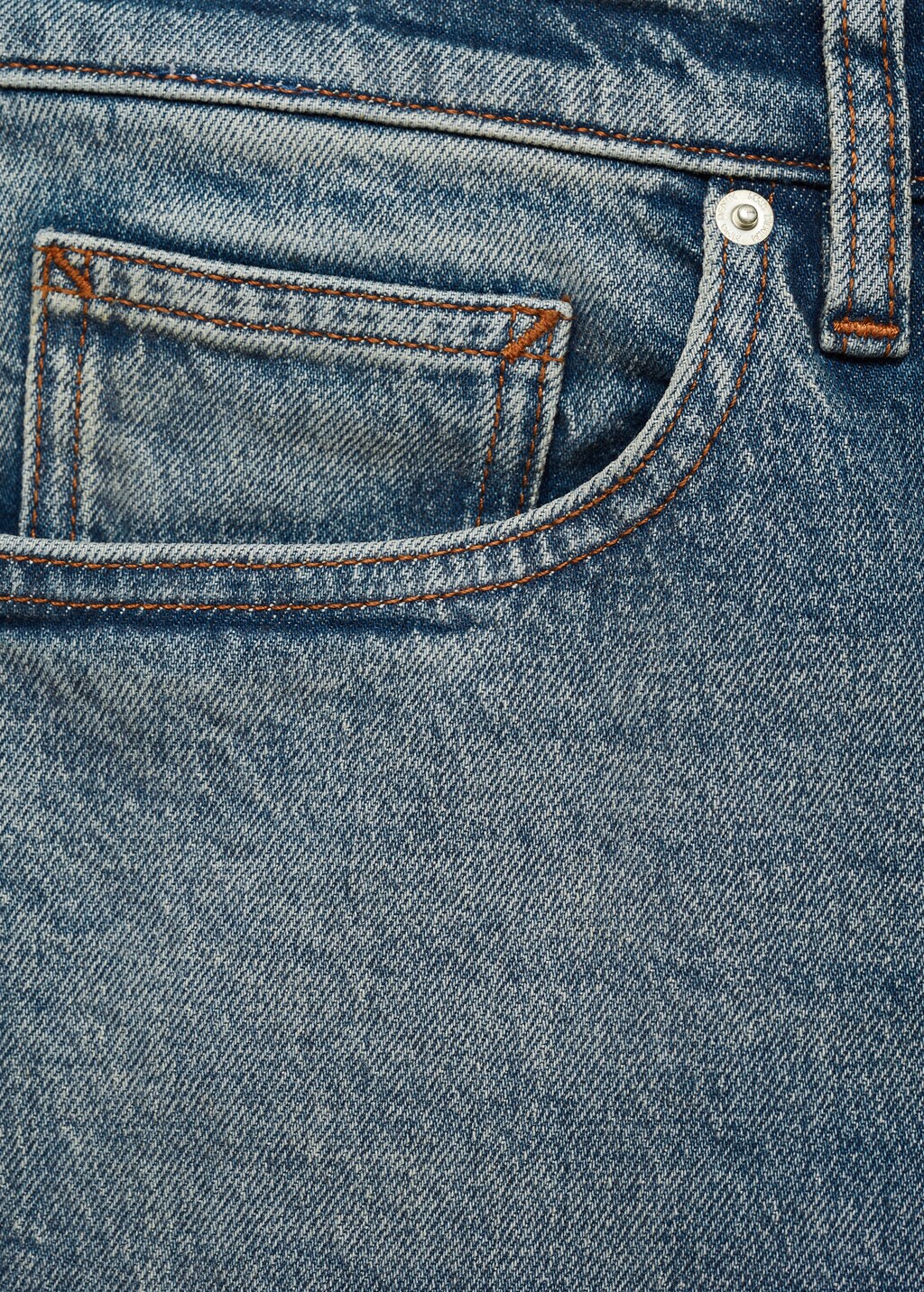 Ben tapered cropped jeans - Medium Brown