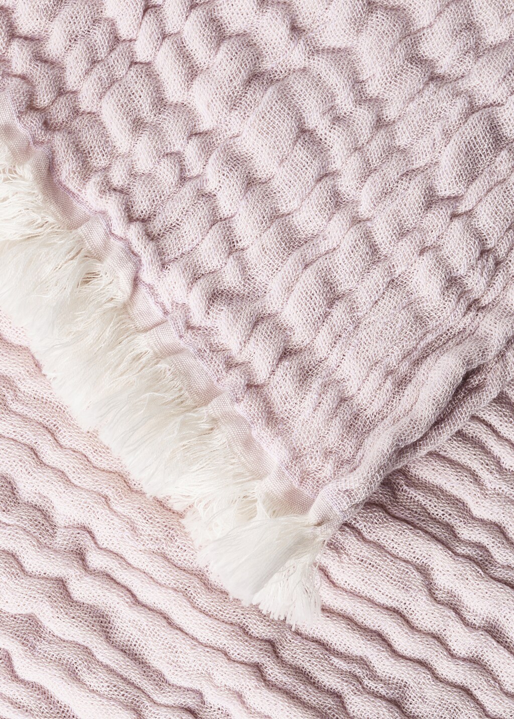 Cotton muslin baby blanket - Sand