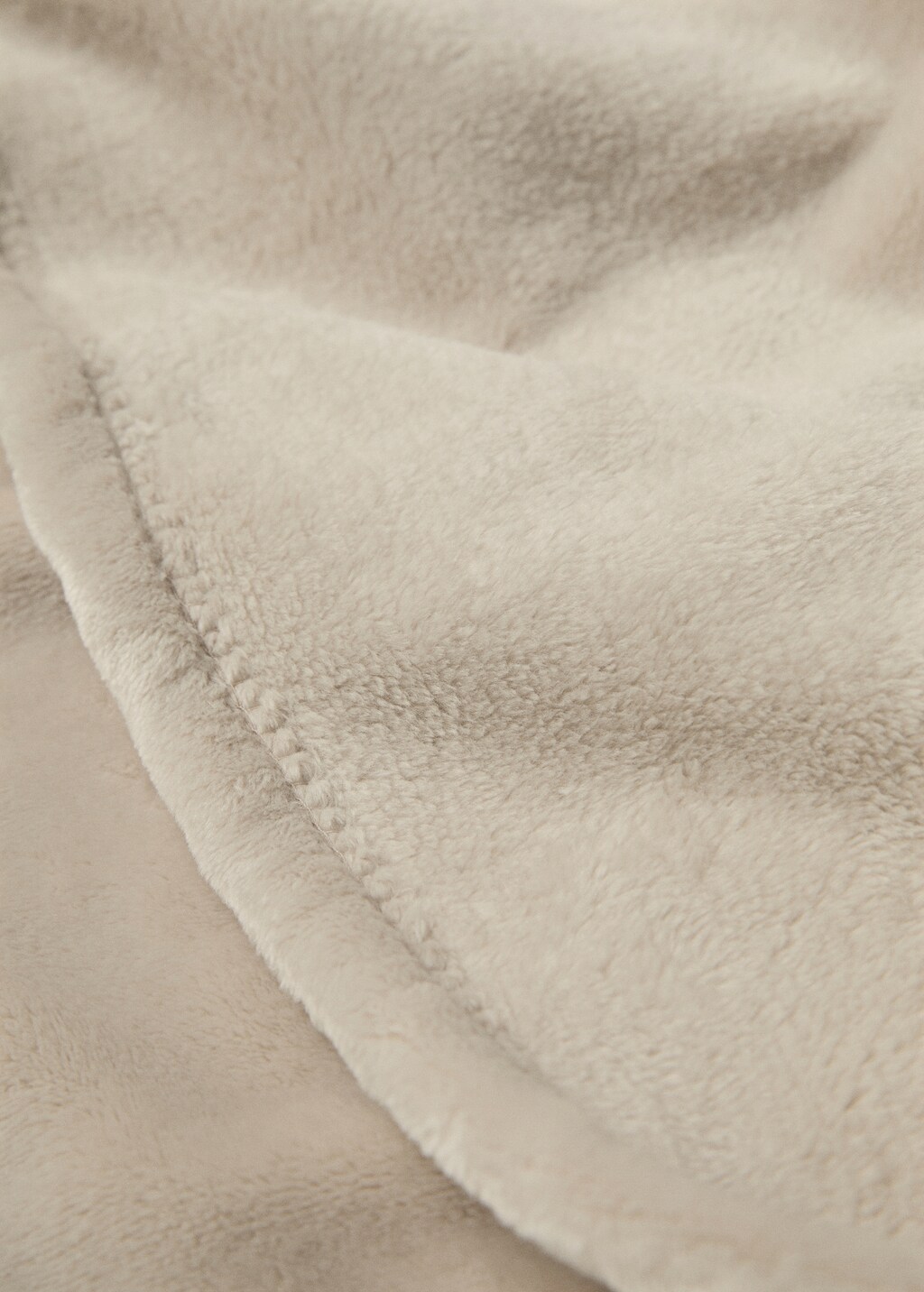 Soft fleece blanket - Light/Pastel Brown