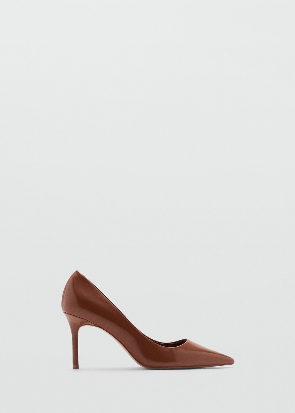 High-heeled shoes - Cognac