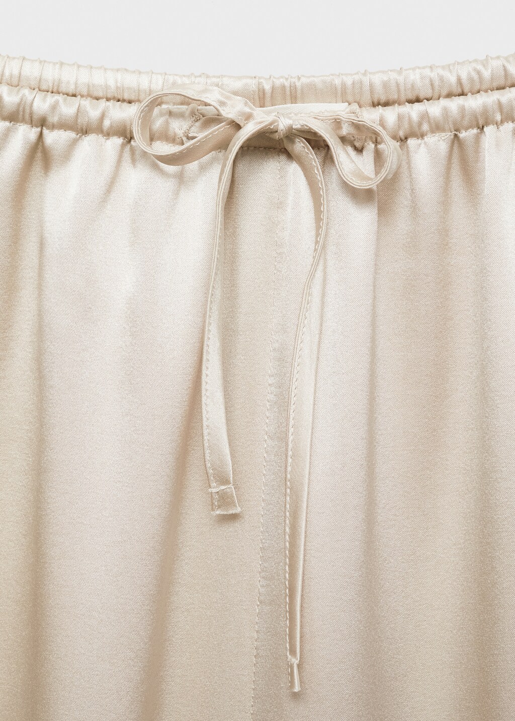 Silk pyjama trousers - Light/Pastel Grey