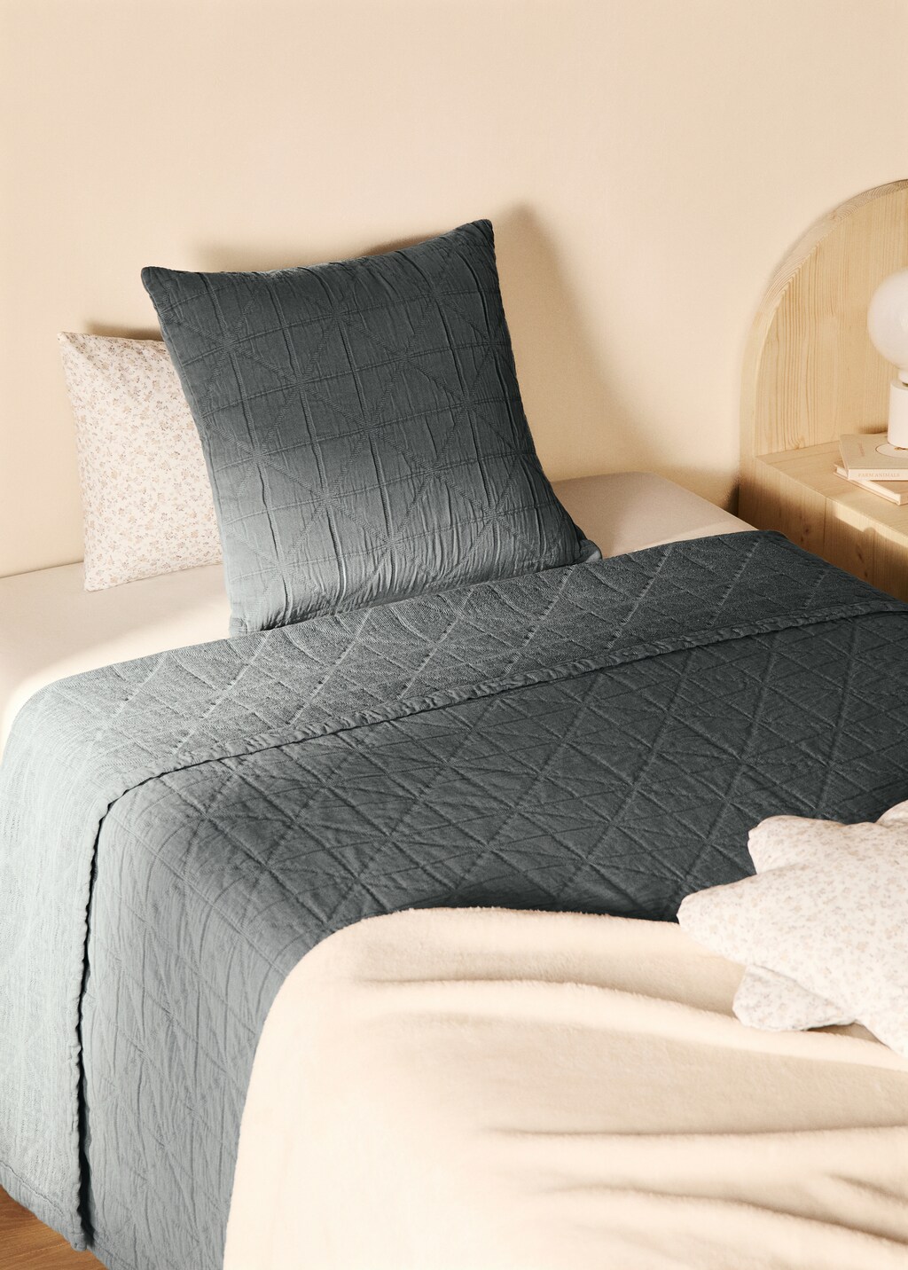 Bedspread diamond - Pink