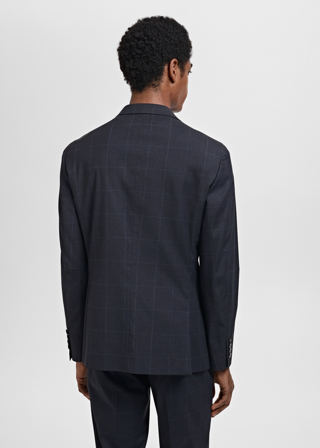 Super slim-fit suit jacket in stretch fabric - Grey