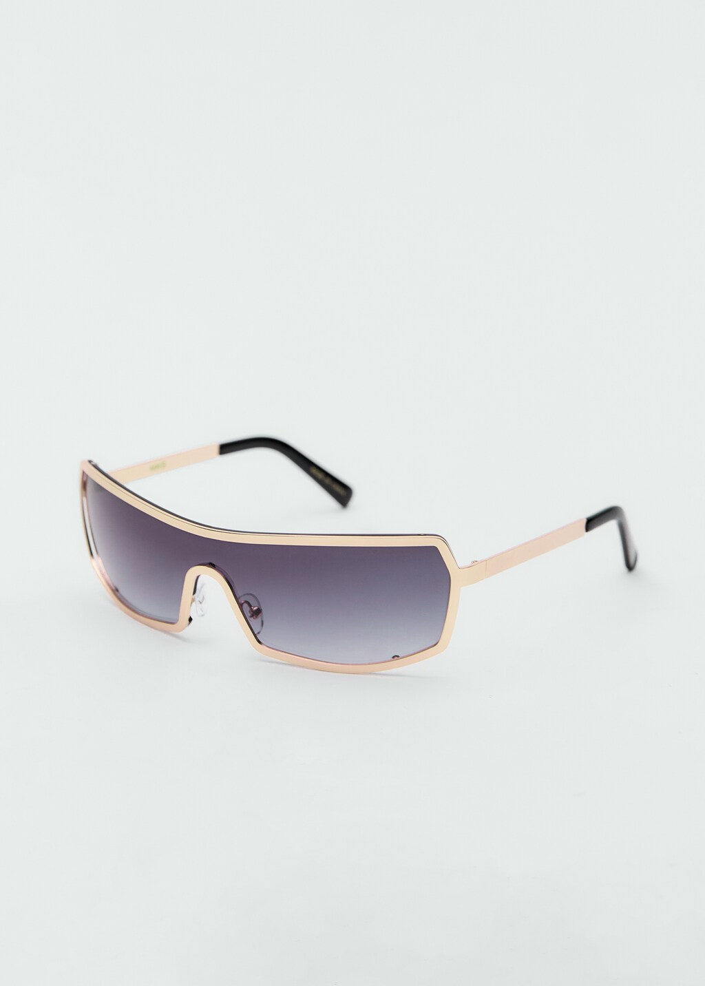 Screen style sunglasses - Gold