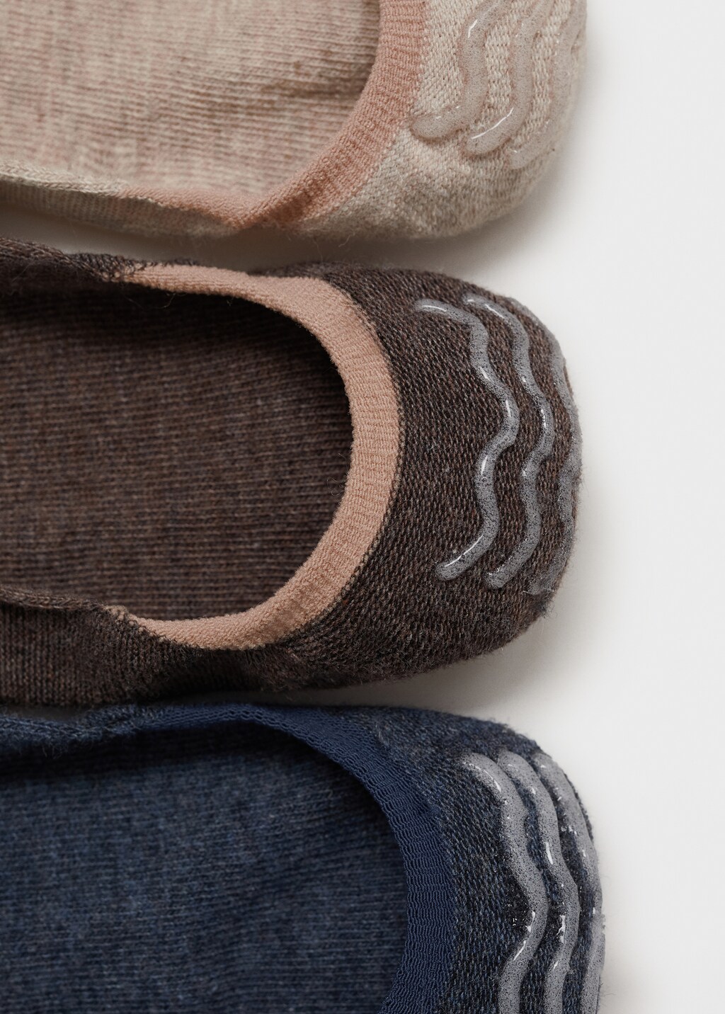 Pack of 3 ankle socks - Grey