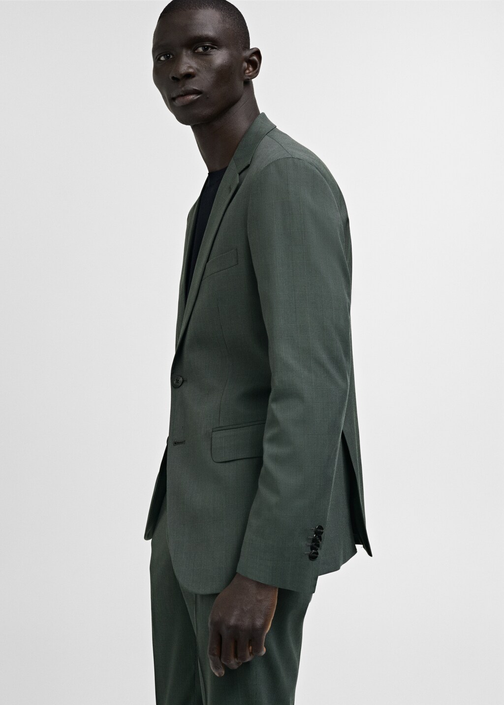 Milan slim-fit suit jacket - Grey