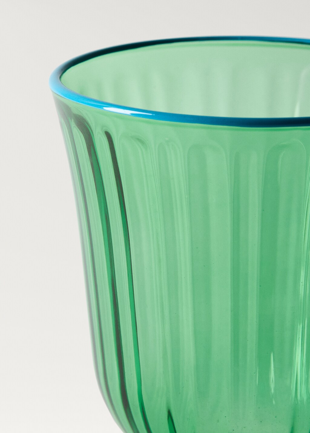 Stem glass stripis - Purple