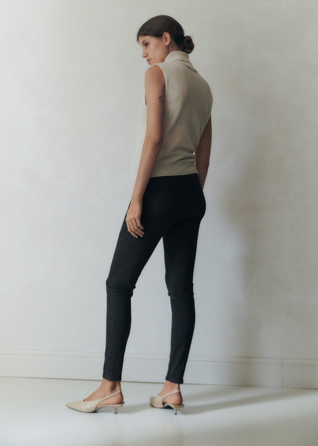 Maternity skinny jeans - Dark Blue