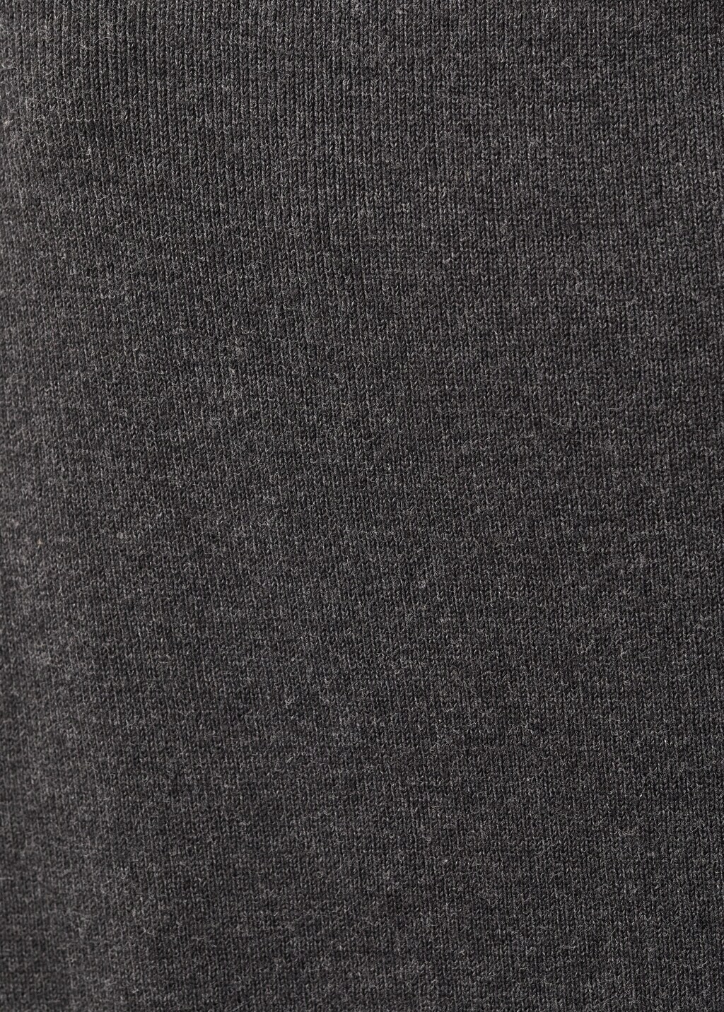 Wool-blend midi-skirt - Charcoal