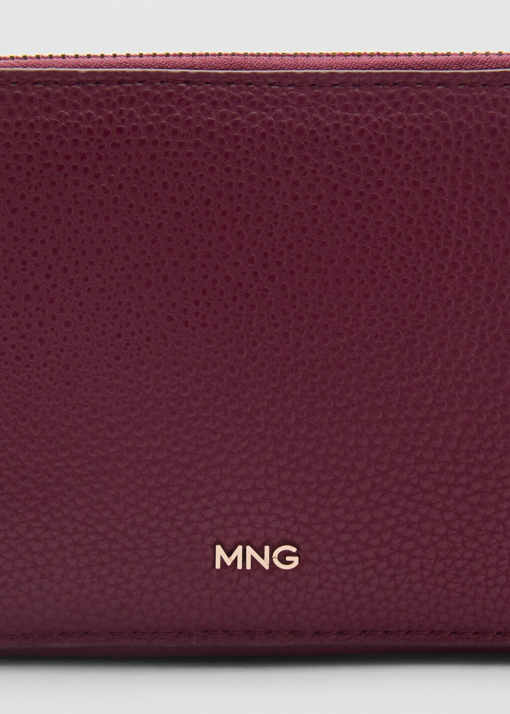 Shoulder bag with double zip - Black