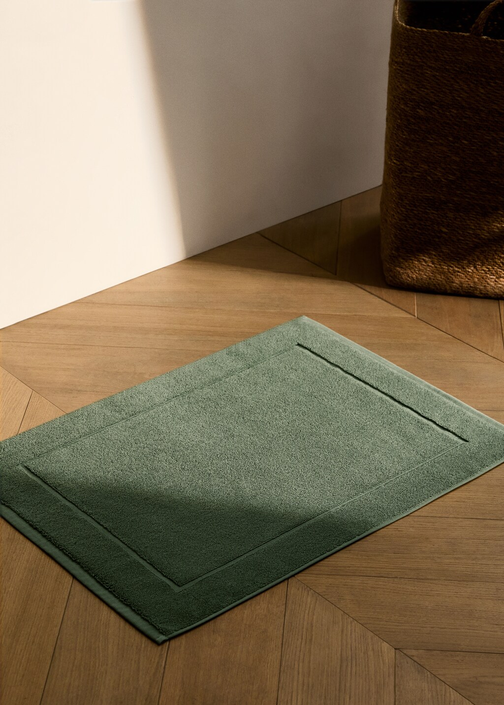 Rug (bath) llac - Medium Brown