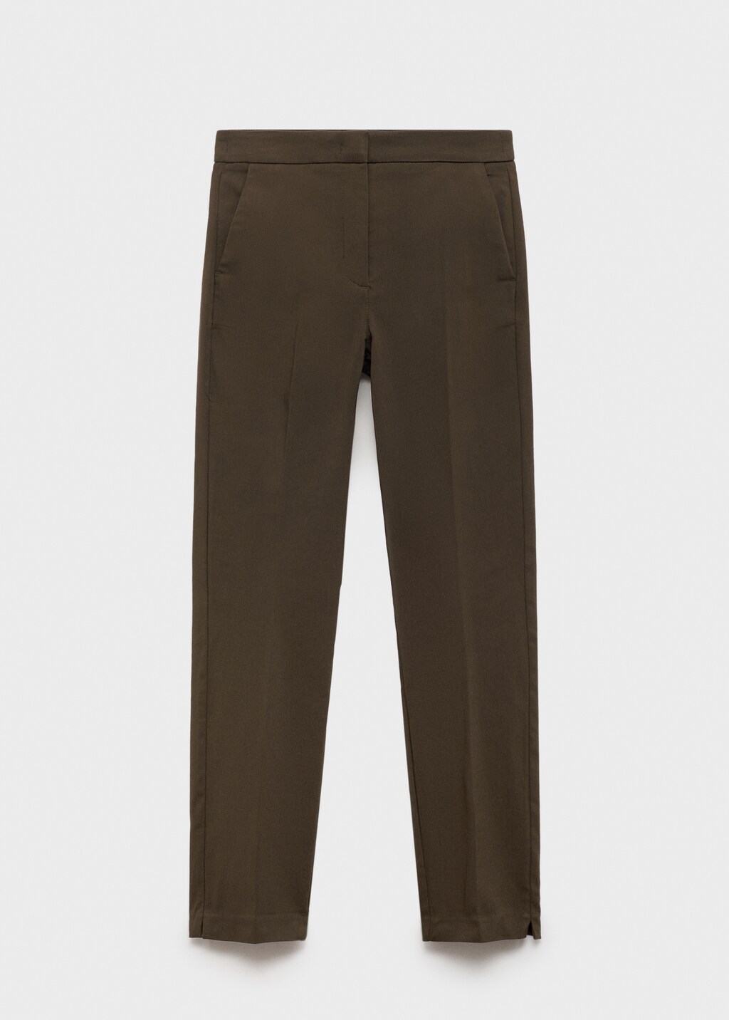 Crop skinny trousers - Black