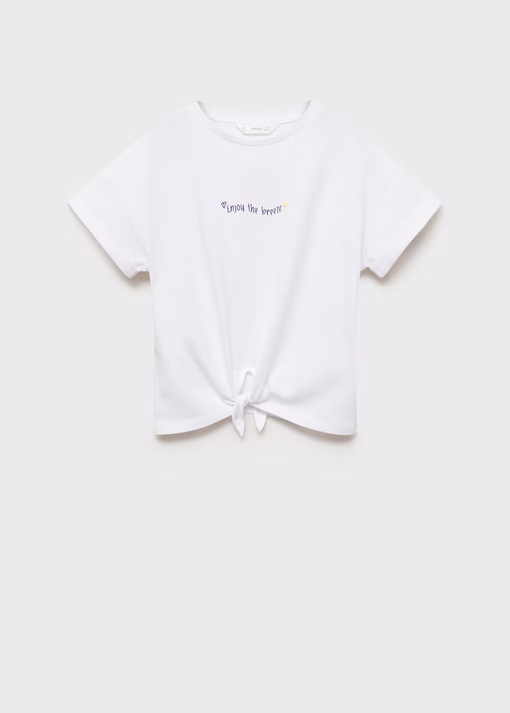 Knot printed T-shirt - Off White