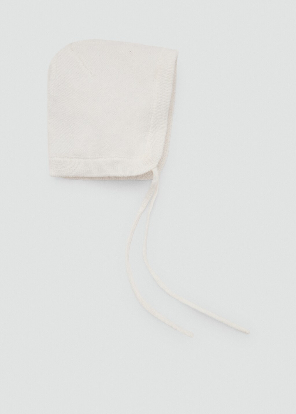 Knitted bonnet - Off White